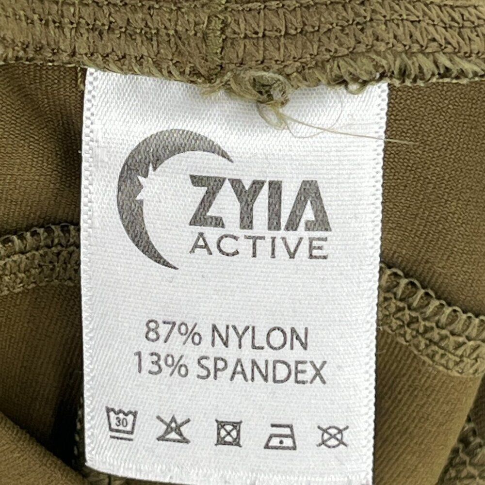 Zyia Unwind Jogger‎ Pants Women's Size Small in Olive Green Drawstring Pockets - Picture 4 of 8